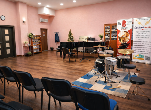 prenajom malej saly na koncert